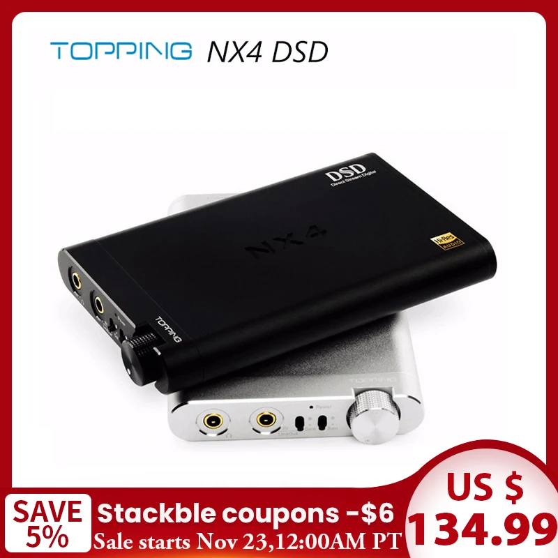 Topping NX4 DSD  XMOS-XU208 DAC ES9038Q2M chip