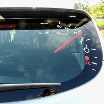 

Speeding Safe Warning Funny Speedometer Cluster Pattern Car Decal Bumper Sticker Car Styling Sticker Accessories