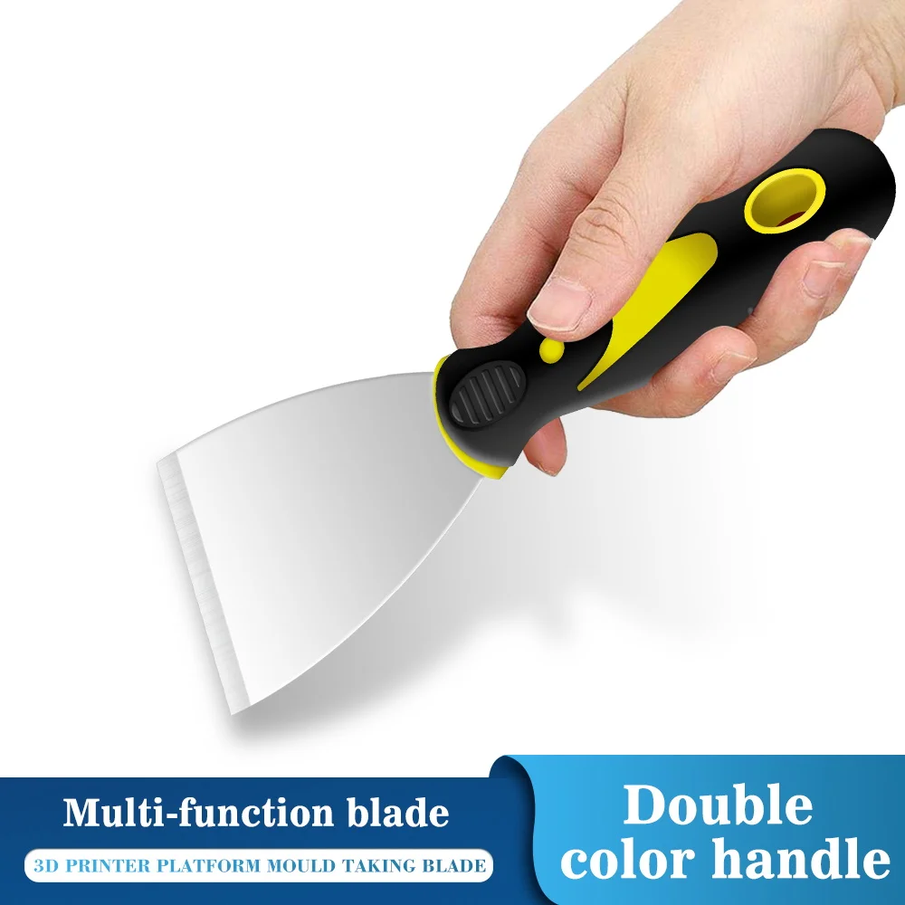 3D Printer Removal Kit Stainess Steel Knife Scrapper Spatula Robust Metal Tool with Sturdy Comfort Grips, Sharp and Hardened Bla 3d printer removal tool kit enhanced version knife and spatula with sturdy comfort grips sharp hardened blades shovel