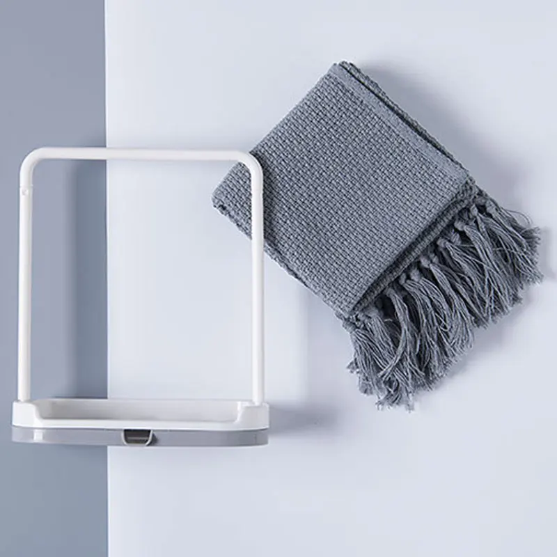 Creative Kitchen Desktop Rag Rack Detachable Dishcloth Sponge Drying Rack Multifunctional Kitchen Towel Stand Soap Holder