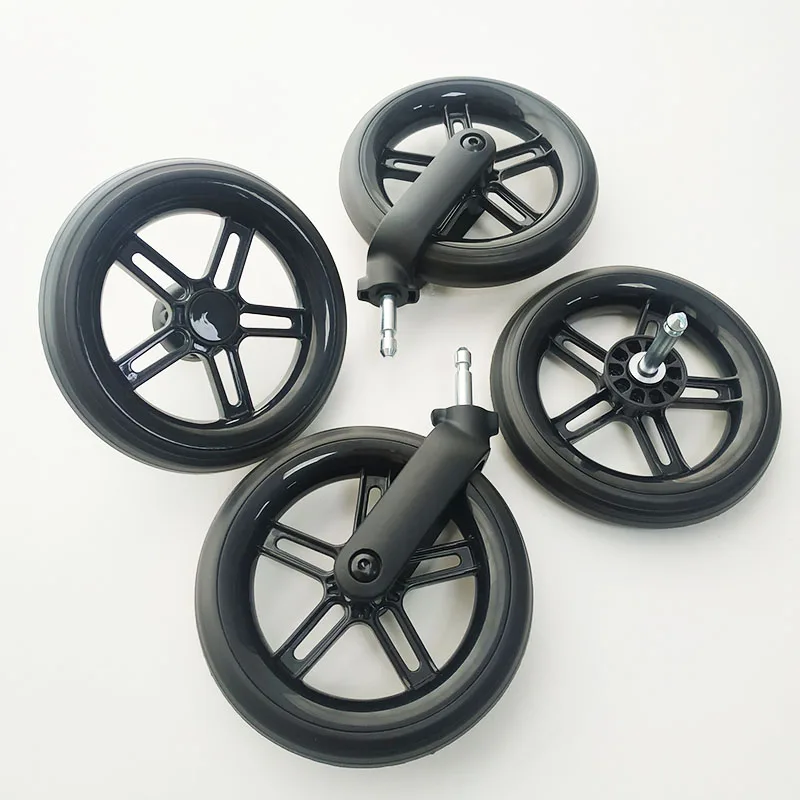 Prams Wheels Compatible Cybex Melio Accessories Baby Trolley Front Rear Wheels Cart Replacement Parts Stroller Accessories Baby Strollers expensive