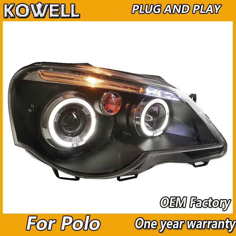 Car Headlights For Vw Polo Headlight 2006 2007 2008 2009 Polo Headlamp