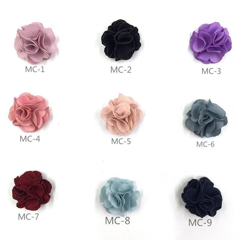 

5pcs Fluffy Cloth Flower 3D Nail Art Decorations Detachable Magnetic Fashion DIY Ornament Manicure Design Accessories