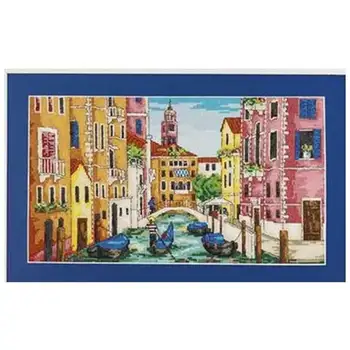 

Riverside scenery patterns Counted Cross Stitch 11CT 14CT DIY Cross Stitch Kits Embroidery Needlework Sets home decor