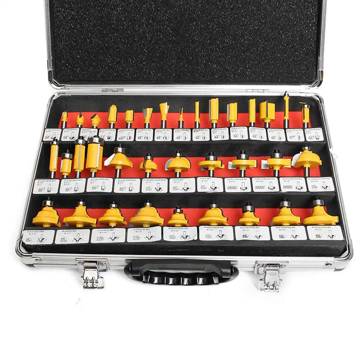 roteador bit conjunto carboneto de tungstênio carpintaria