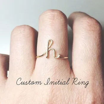 

Simple Style Fashion Letter Cross Open Rings for Women Finger Ring Female Party Charm Jewelry Gold Silver Color Ring Accessories