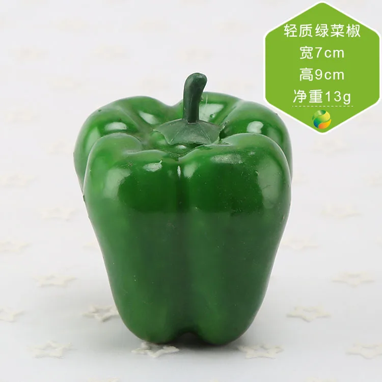 Sweet pepper1 Искусственные фрукты для моделирования, еда, овощи, фрукты для фотосессии, реквизит из полиуретана, ПВХ, красный перец, овощи, фрукты QW170 - Цвет: Sweet pepper1