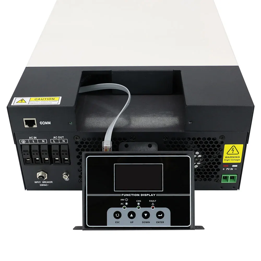 US $520.80 MADOUD Hybrid Off Grid 5500W Wifi Solar Power Inverter Converter MPPT 100A Charge Controller 220v230v PV Converter
