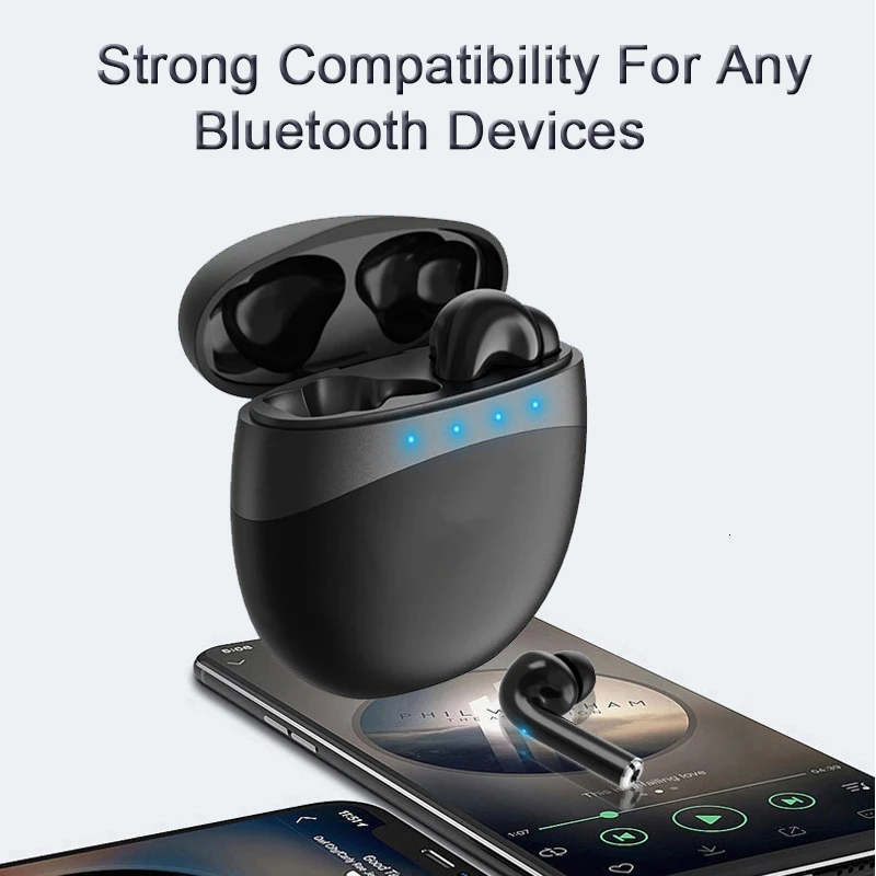 TWS M19, беспроводные Bluetooth наушники, 3D стерео 5,0, музыкальные спортивные наушники, водонепроницаемые, HIFI, с шумоподавлением, деловые наушники
