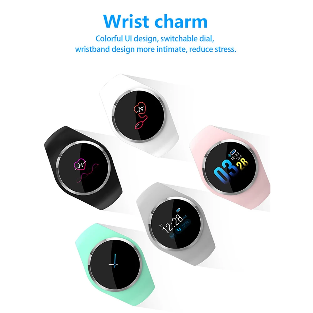 

Q1 Bluetooth Girl SmartWatch Fashion Bracelet Lady Women Heart Rate Monitor Fitness Tracker Smartwatch APP for iOS Android Phone