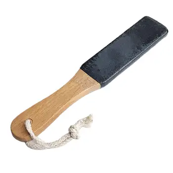 

Pedicure Wooden Scraper Foot File Cuticle Callus Hard Dead Skin Remover Brush