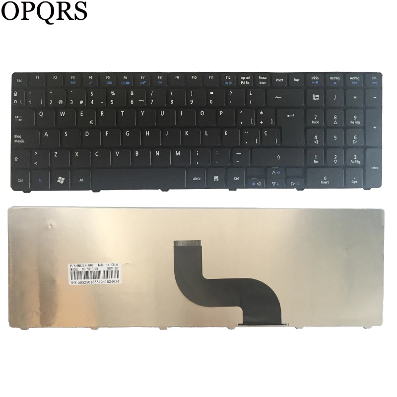 Испанская клавиатура для ноутбука Acer Aspire 5560G 7552G 7535 7535G 7735G 7735Z 7735ZG 5552G 7736 7736G 7736Z 7738
