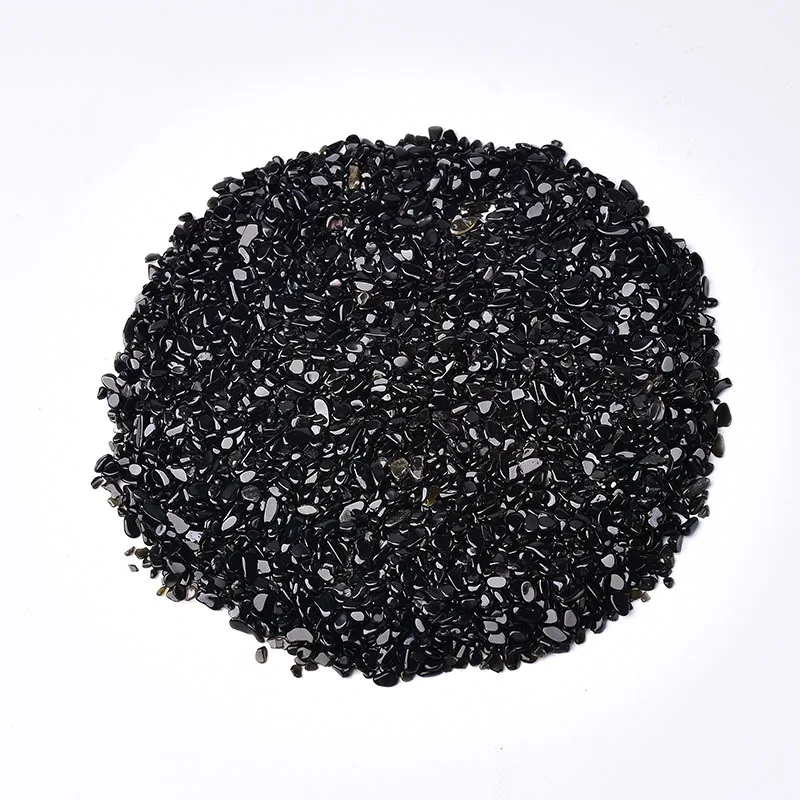 Black Natural Mixed Quartz Crystal Stone 100g 4 Sizes Rock Gravel Specimen Tank Decor Natural Stones And Minerals
