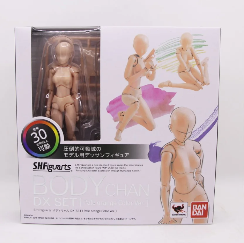 Аниме подвижная фигурка тела Feminino Kun Body Chan серого цвета Ver. Черное тело Kun модель Chan игрушки куклы для коллекционных