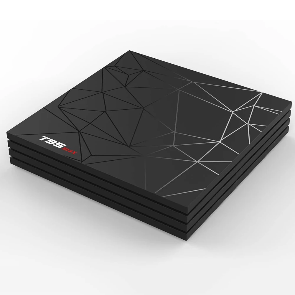 Smart TV Box Android 9.0 and 2.4G 5G Wifi Bluetooth 4K Set Box Home Video Device Prevents Crashes Due to Lack of Memory