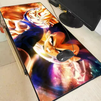 

XGZ Anime Dragon Ball Large Size Gaming Mouse Pad Rubber PC Computer Gamer Mousepad Desk Mat Locking Edge for CS GO LOL Dota XXL