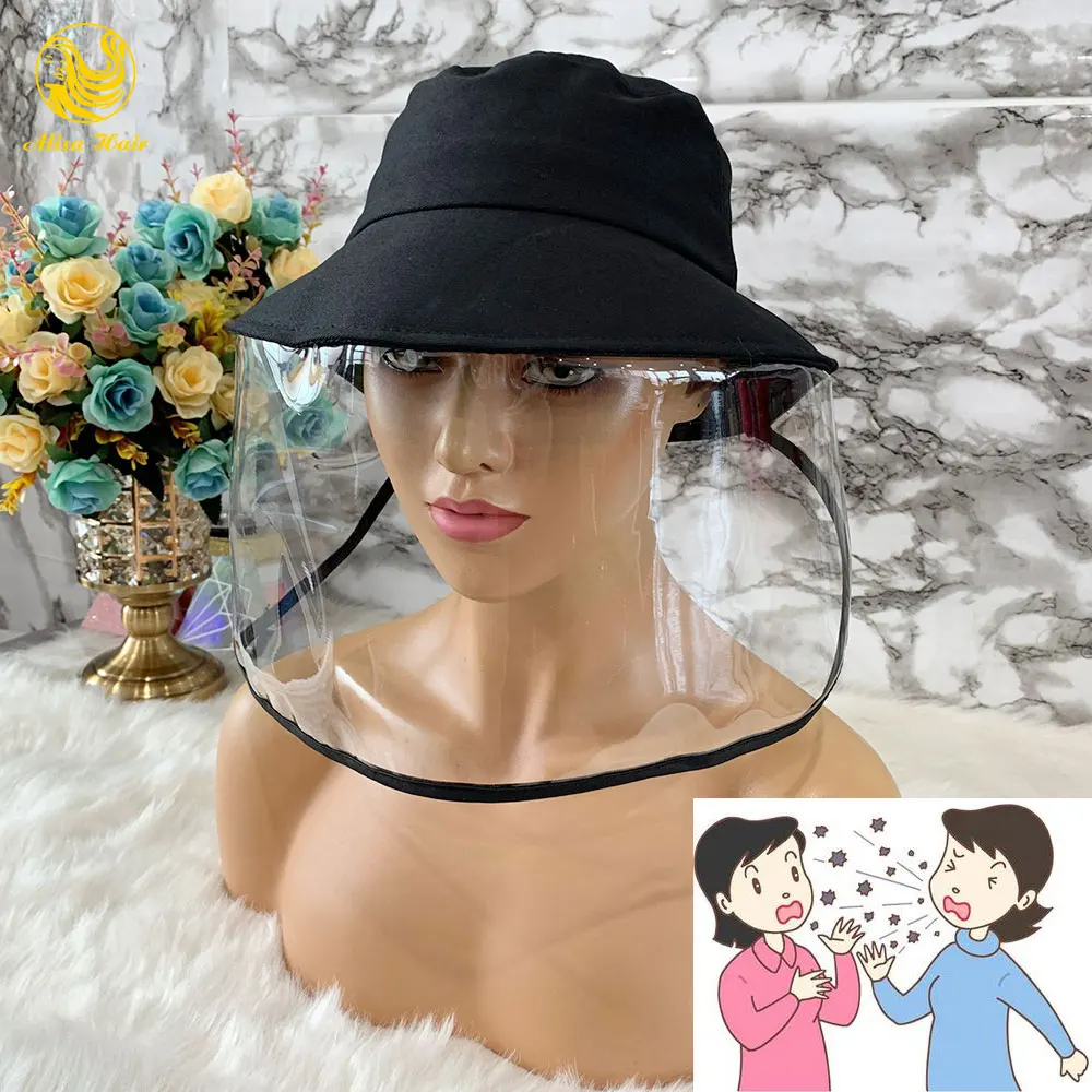 

Protective Anti-spitting Hat Anti-dust Cap Anti-fog Dust Proof Hat Anti-virus Cover Face Cap for Hair Salon