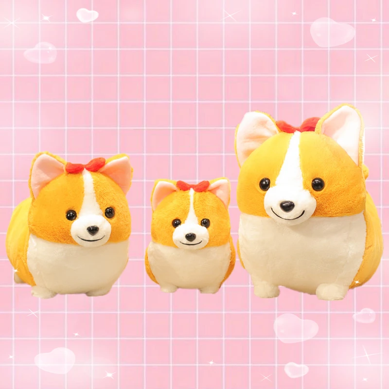 

1pc Shiba Inu Dog Plush Pillow, Cute Corgi Akita Stuffed Animals Doll Toy Gifts for Valentine's Gift, Christmas,Sofa Chair Decor