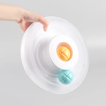 

1PC UFO Style Cat Turntable Toy Amusement Park Disk Tumbler Base Put Cat Food