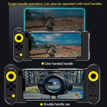 

DHL 10pcs/lot Ipega PG-9167 Wireless 4.0 Mobile Games Controller Joystick for iOS/Android Smart Phone Tablet PC