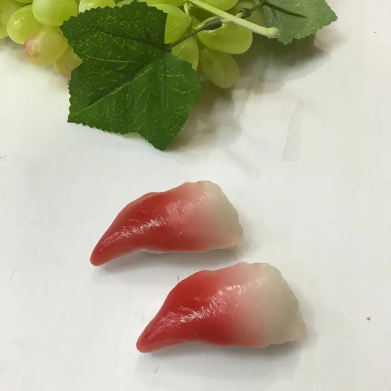 Имитация японских суши поддельная вывеска с моделями мяса украшения реквизит для фотосъемки ПВХ Sashimi Arctic еда магазин декоративные домашние ремесла игрушка - Цвет: as picture6