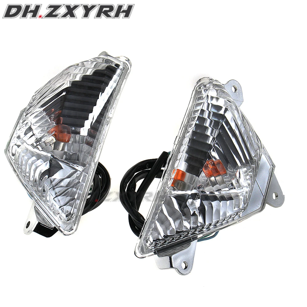 Подходит для Kawasaki Ninja 300 650 ER6F ER 6F ER-6F ZX-6R ZX6R ZX 6R 636 передний указатель поворота