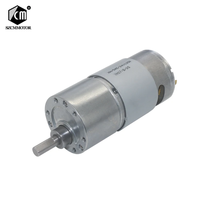 

JGB37-545 Large Torque Speed Reduction Gear Motor with Metal Gearbox