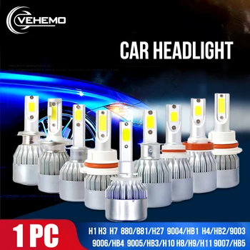 

1Pcs H1 H7 LED Canbus H4 Led Headlight Bulbs H3 H8 H11 9005 HB3 9006 HB4 Car Light 36W 4000LM 6000K 12V Automobile Headlamp