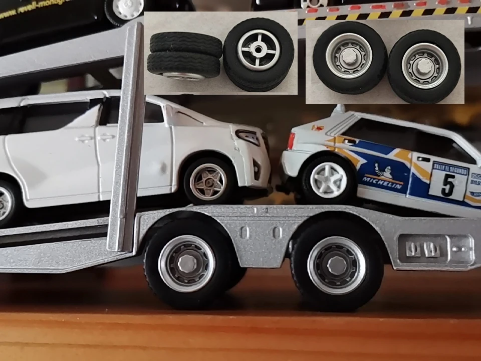 20 шт. (для 5 машинок) 1/64 сплав модель автомобиля шины колеса для 1:64 Мини игрушечные