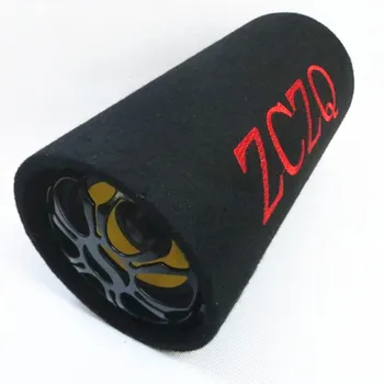 

5-inch Cylindrical Passive Subwoofer Speaker Box Audio Amplifier External Speakers No Motherboard