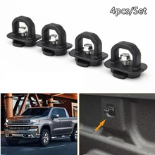 Автомобильные аксессуары подходят для Ford F250 Chevy Silverado GMC Sierra Привязать якорь грузовик кровать боковая стена анкеры набор