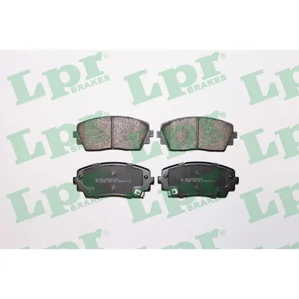 Колодки тормозные KIA PICANTO 11- передние LPR 05P1726