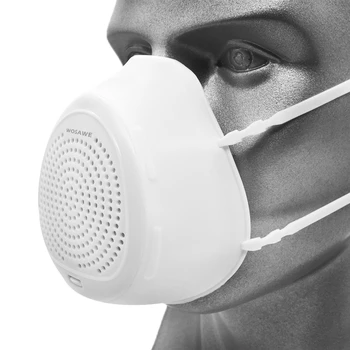 

WOSAWE Cycling face mask With HEPA Filters PM2.5 Mouth Face Mask Face Shield Dust-proof Anti-Pollution Protective Mask