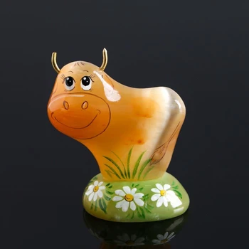 

Souvenir "Bull", 5x3. 5 cm, Selenite 4797100