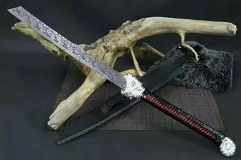 

Handmade Broadsword Chinese Wu Shu Sword Sharp HRC60 Manganese Steel Da Dao Broadsword