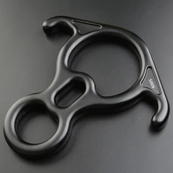 

Aluminum Descender Figure 8 Outdoor Mountain Climbing Fall Protection Camping