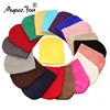 Solid Beanies Hat for Kids Baby Girls Boys Autumn Winter Caps Warm Soft Candy Knitted Bonnet Hats Skullies Toddler Children Cap 1