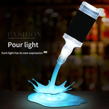 

Adjustable Light Wine Bottle Lamp LED Pour Wine Bottle Lamp USB Powered Touch Control Decorative Light For Bar Home Decoration