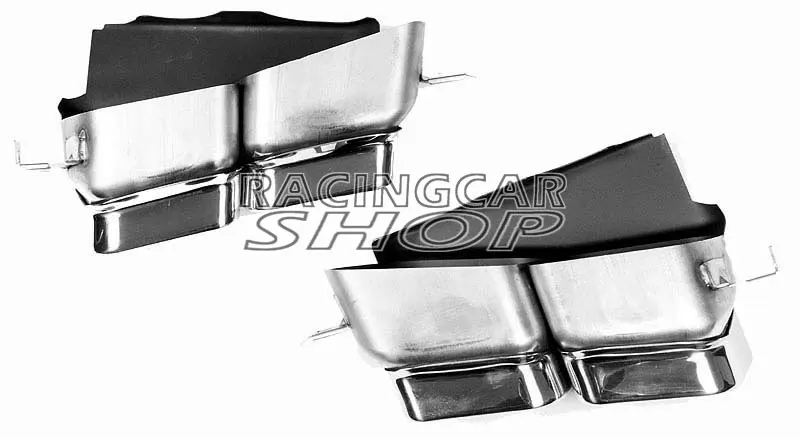 Для BMW F01 F02 730 740i 740Li 750i 750L замена на 760 Высокое качество QUAD хромированные выхлопные