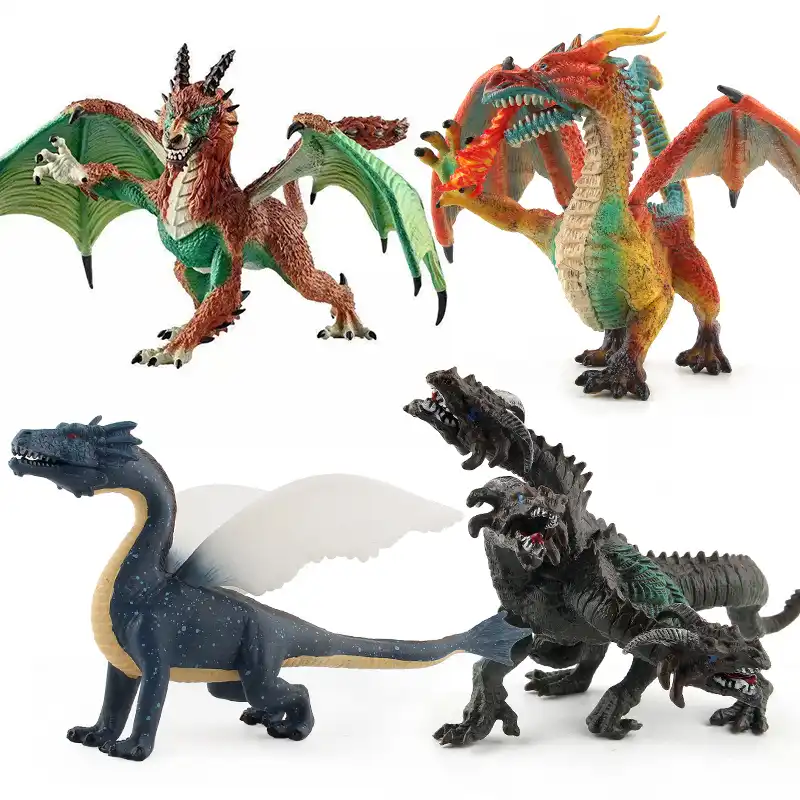 plastic dragon figures