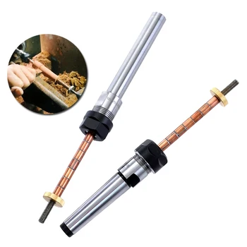 

6mm Rotary's Lathe Machine Revolving Centre Wood Turning Ballpoint Pen Mandrel Taper/Straight Type Woodworking tools