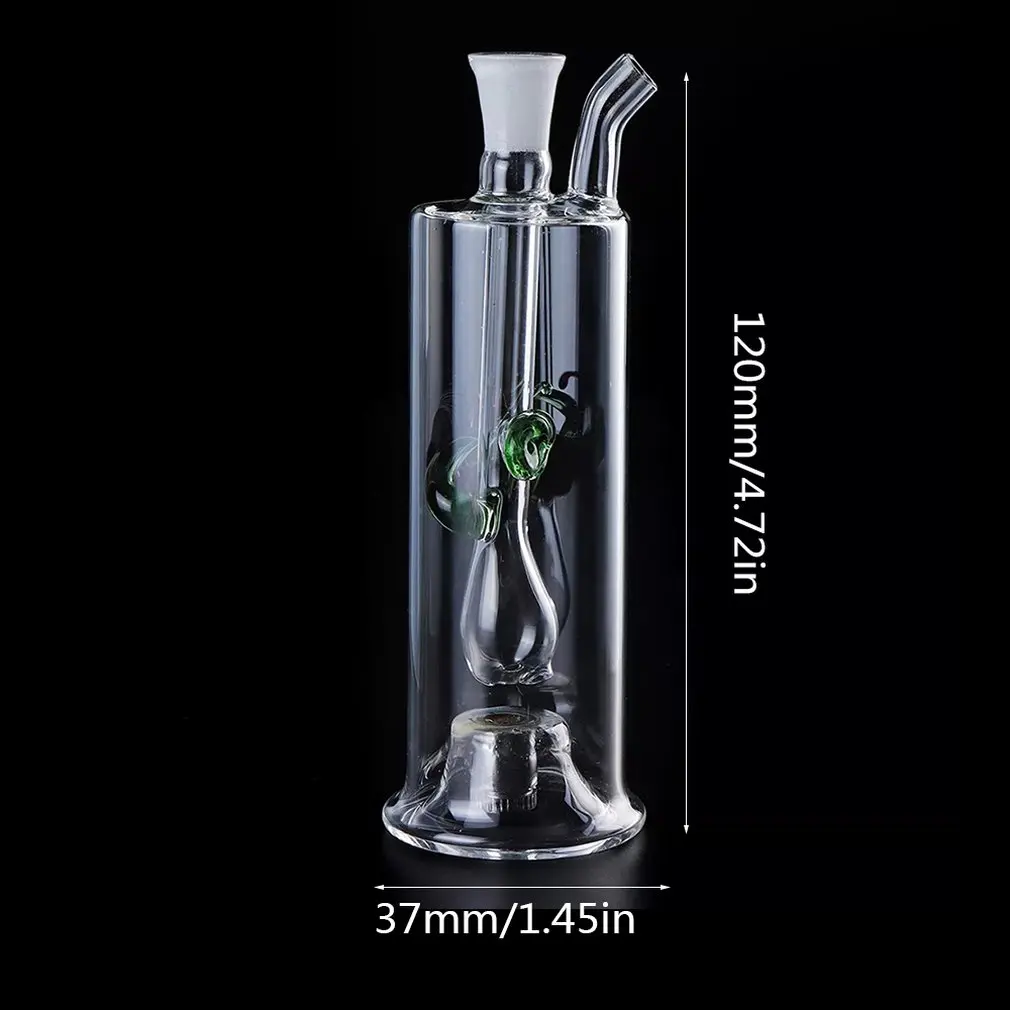 Tricolor Led Light Glass Smoking Hookah Hose Accessories Hook Accessories Unique Glass Water Smoking Pipes Cigarette Holder