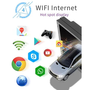 

Auto Car MP5 player Interior Inner Metal+ABS 7 inches Android 8.1 2 DIN