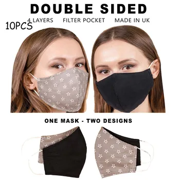 

Adult Unisex Washable Dustproof Mask -ultraviolet Printed Mask Washable Reusable Personal Health Care mascarilla Máscara