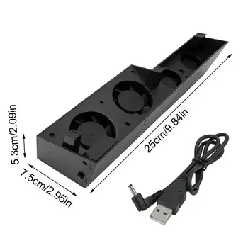 

Cooling Fan for PS4 Console Cooler Five Fans Cooling Turbo Temperature Control