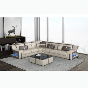 

Classic L shape sofa set made in Foshan