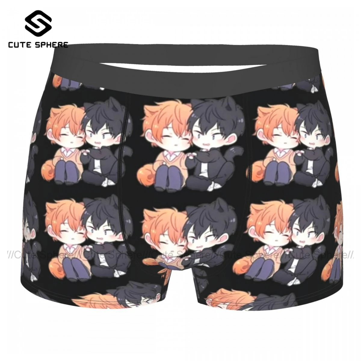 ropa de Anime para hombres, calzoncillos Boxer clásicos de poliéster con sublimación impresa, Trenky|Calzoncillos| - AliExpress