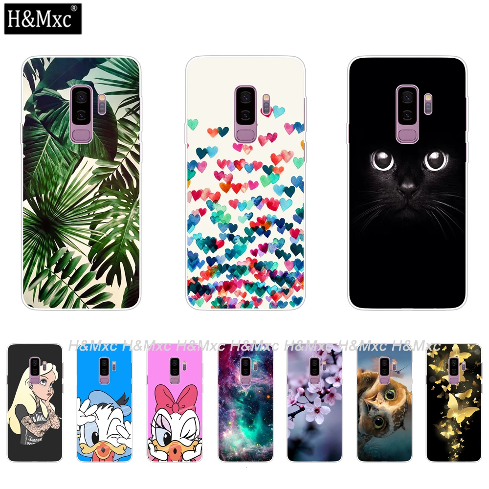 Силиконовый чехол для телефона samsung S9 мягкая задняя крышка из ТПУ Встроенная