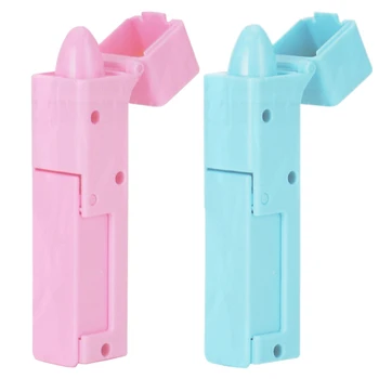 

Portable Sanitary Tools Open Door Press Elevator Button Anti-Contact Blue Pink