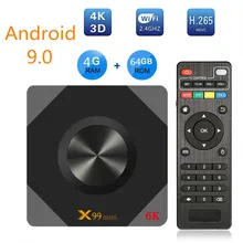 Smart tv X99 Мини Android tv Box 4 ГБ ОЗУ 64 ГБ 32 ГБ 16 ГБ Wifi медиаплеер 4K для Google Youtube телеприставка Ip tv подписка